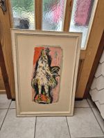 Alois Carigiet 1902-1985, Lithografie No 44/100, der Hahn