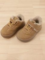 Baby Sneaker gefüttert braun Grösse 24