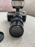 Set Olympus OM-2n Argentique + Objectif 75-150mm + Flash T20