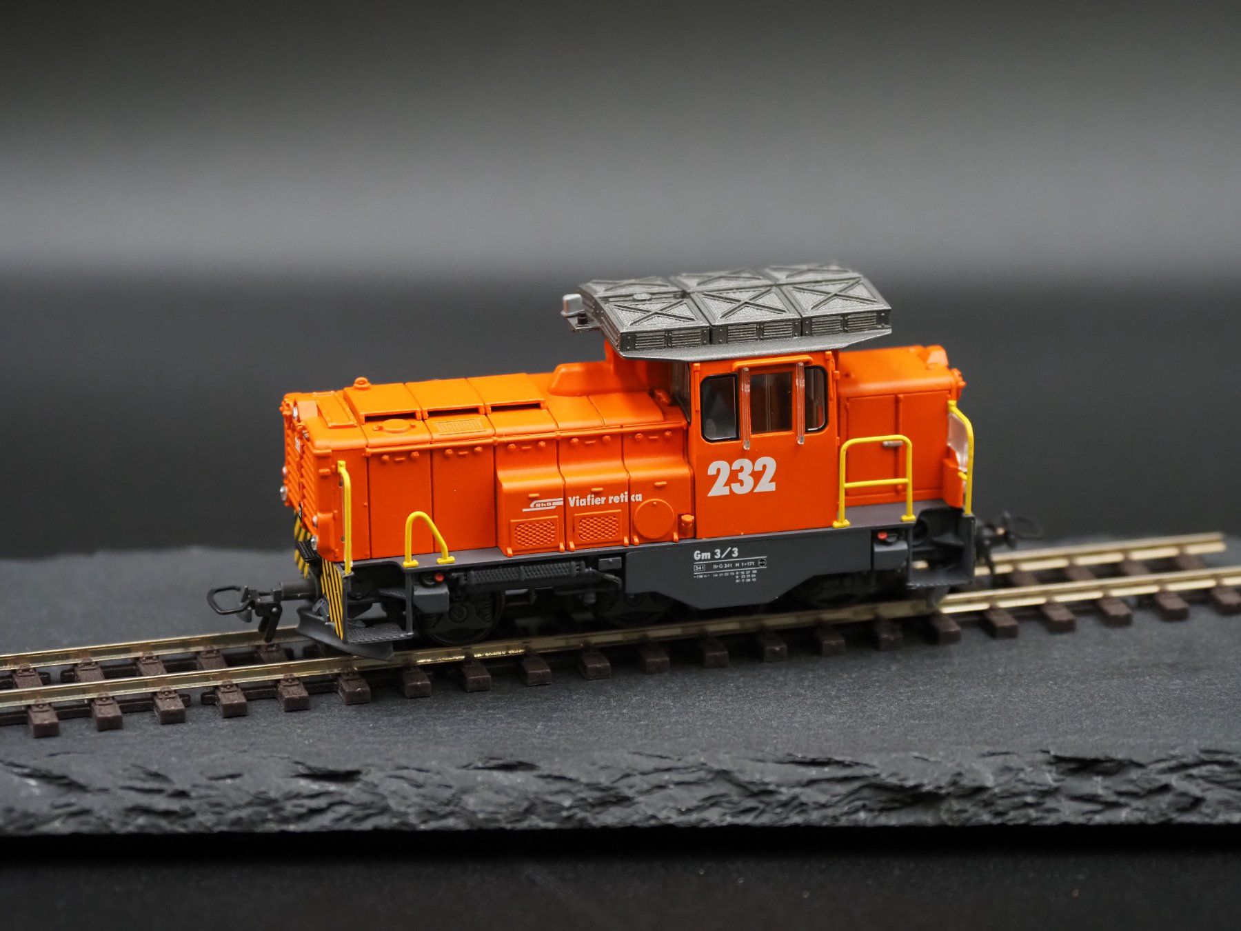 Bemo Modelleisenbahnen: Rangierlok RhB Gm 3/3 232 – Neu und originalverpackt aus Aettenschwil von EXCEPT
