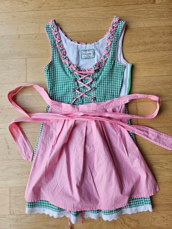 Dirndl Trachtenpoint Grösse 38 kariert rosa grün