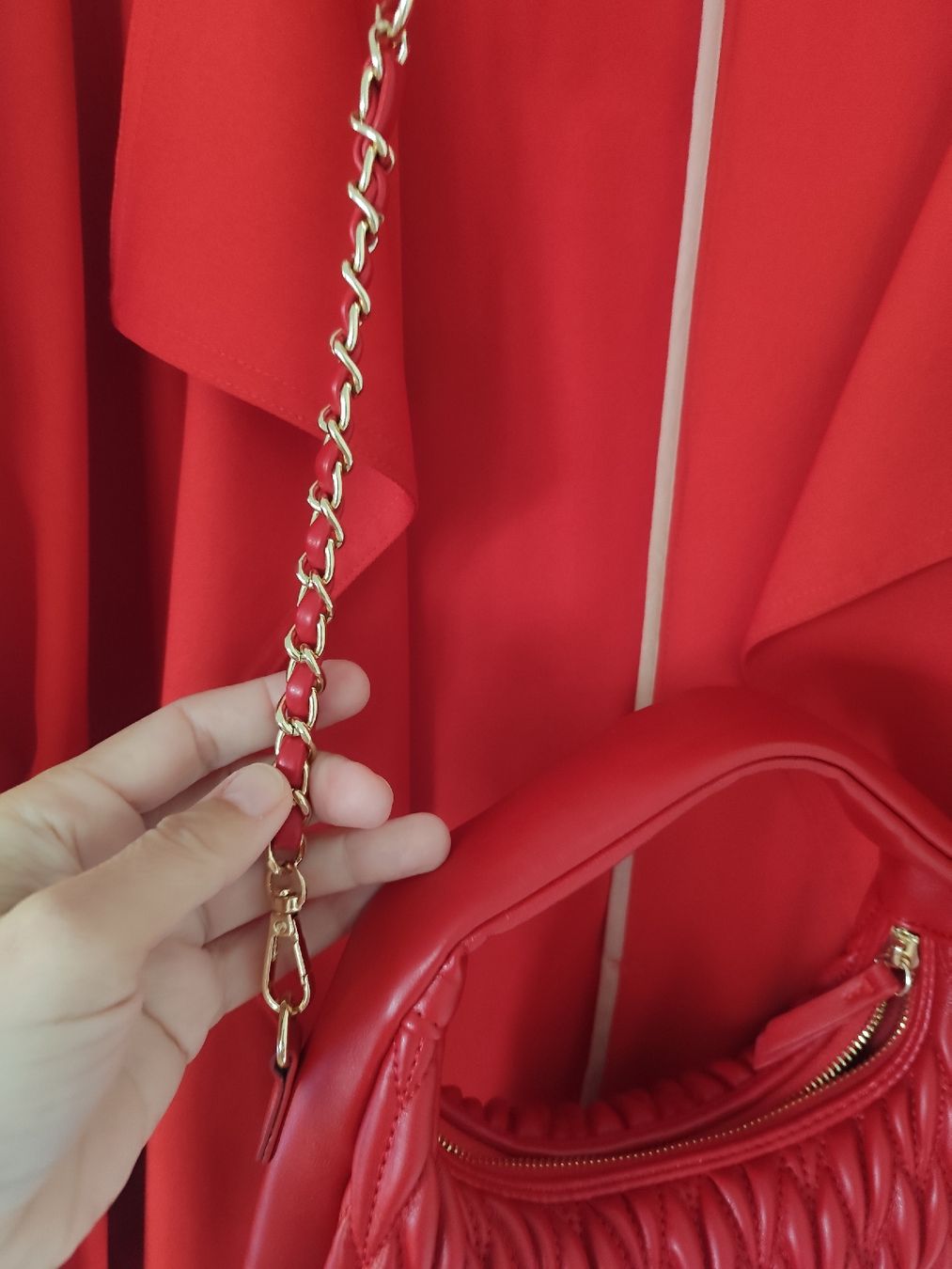 Lotti di vestiti: Mango Suit Mantel Rot + even odd Täschli – Nuovo (secondo la descrizione) da Zürich venduto da Sonnenkind1103 4
