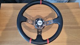 Volant tulipé S-Racing avec moyeu pour VW, Golf, Jetta, ...