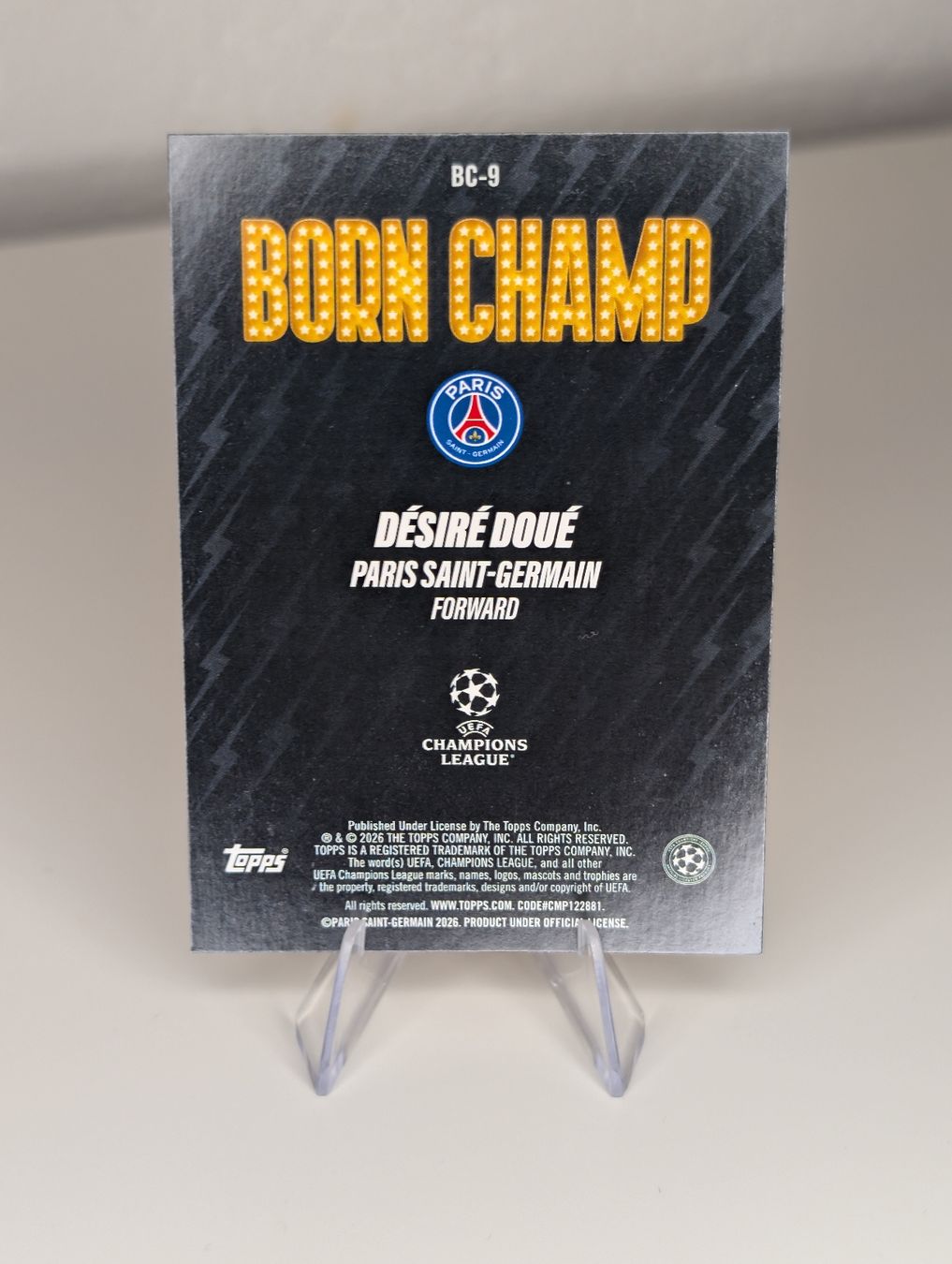 Topps Carte collezionabili: Desire Doue PSG Topps Flagship – Nuovo (secondo la descrizione) da Hunzenschwil venduto da BRPCards 1