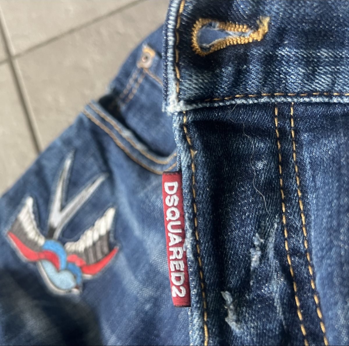 Dsquared2 Jeans: Dsquared2 Patch jeans uomo  – Usato da Mendrisio venduto da fly_9wzx