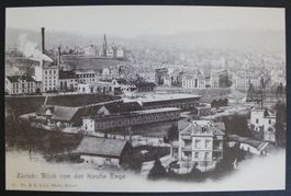Brauerei HÜRLIMANN BIER AK Wiedikon 1902 Stadt Zürich