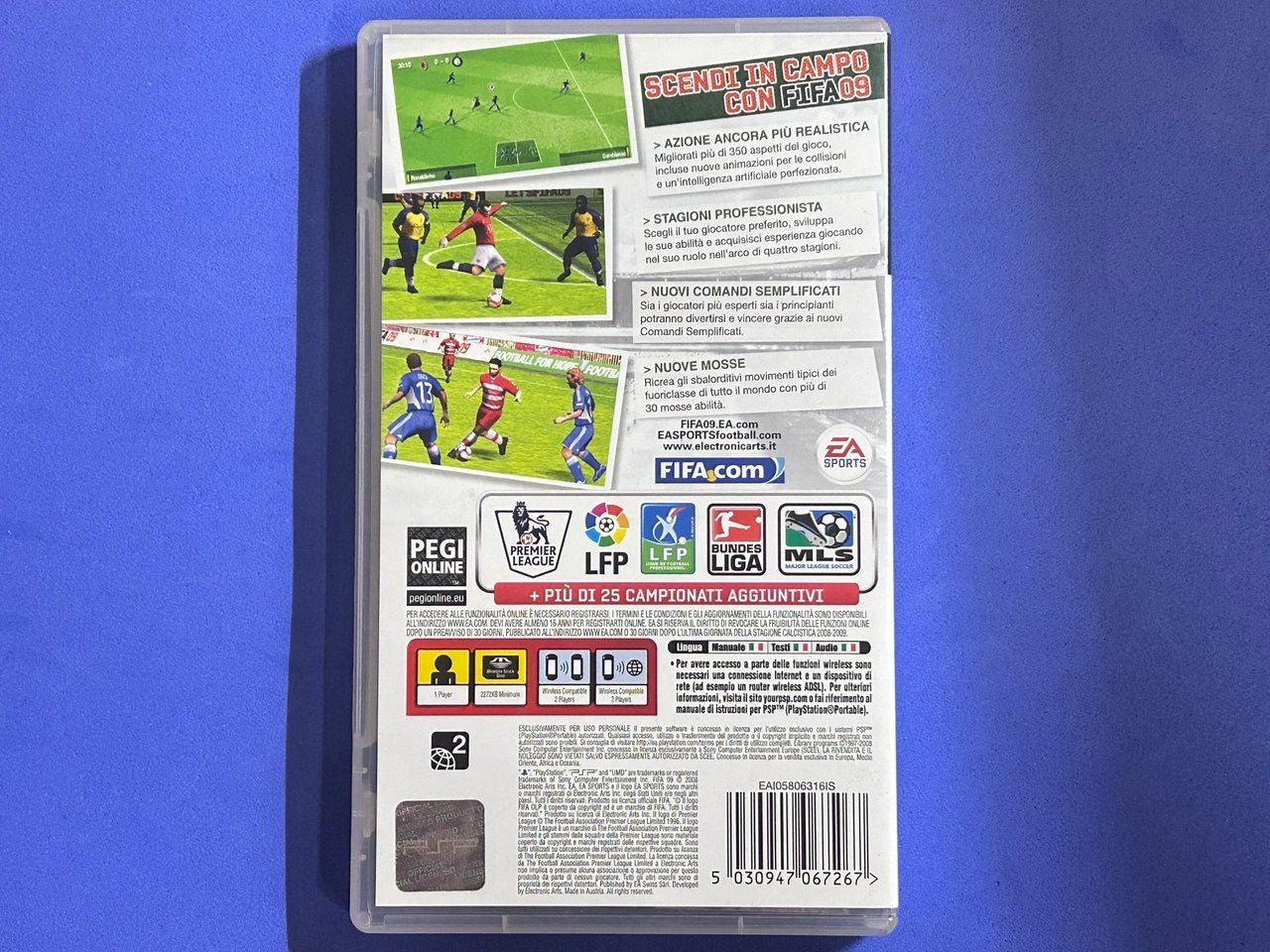 Sony Giochi: FIFA 09 per PlayStation Portable – Usato da Giubiasco venduto da LorisVale 1