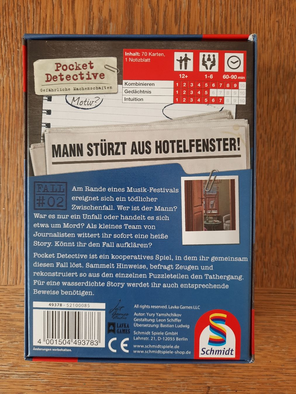 Giochi: Pocket Detective: Gefährliche Machenschaften – Usato da Huttwil venduto da ClaudiaJan 1