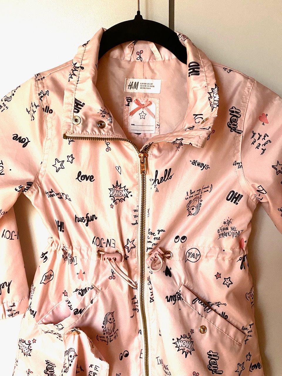 H&M Giacche & Cappotti: Jacke, Mädchen, Sommer Gr. 104, neu – Usato da Uster venduto da ros_pym8 1