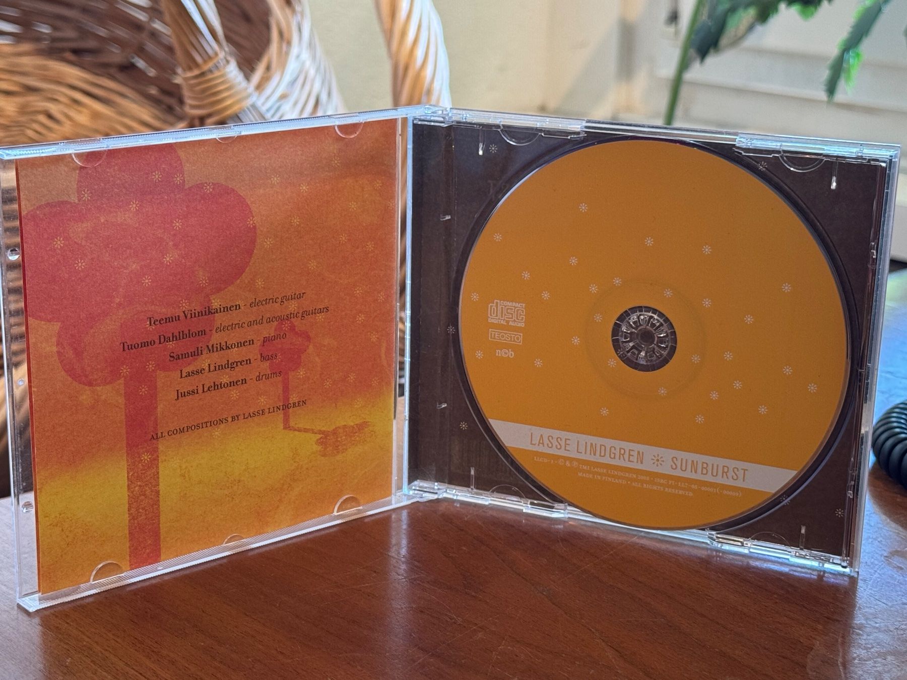CD: Lasse Lindgren - Sunburst - HG41B – Nuovo (secondo la descrizione) da Küsnacht ZH venduto da pdproject 2