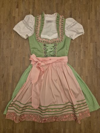Landhaus Dirndl mit Bluse ,Grösse 36