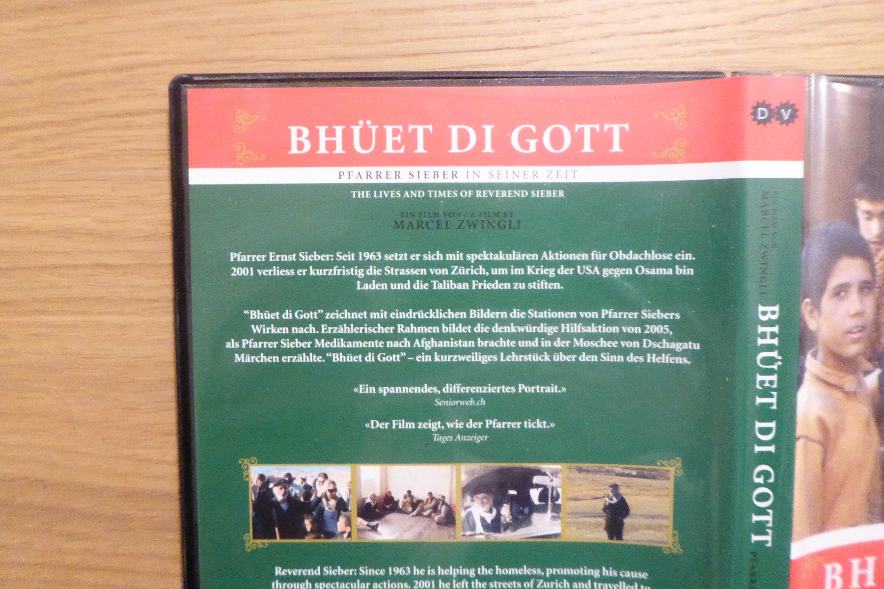 Tutti i DVDs: DVD Pfarrer Sieber Bhüet di gott – Usato da Allschwil venduto da Summelsarium 1