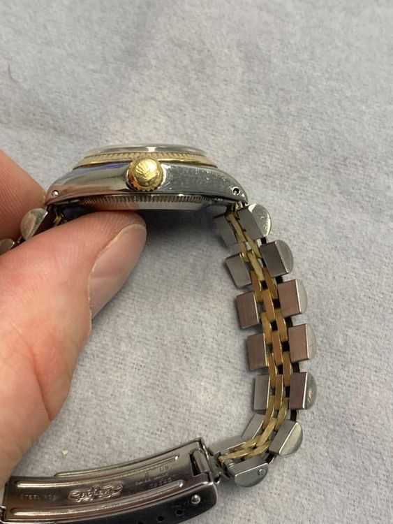 Rolex Orologi: Rolex Oyster Perpetual 6719 / 18K bicolor 26mm Automatik – Usato da St. Margrethen SG venduto da HAVETIME_SWISS 4