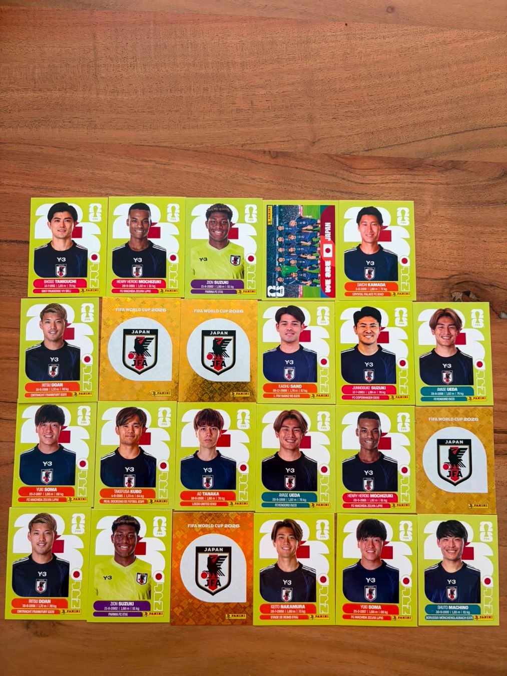 Panini Carte collezionabili: Panini Japan JPN 2026 – Usato da Solothurn venduto da rah_g92d