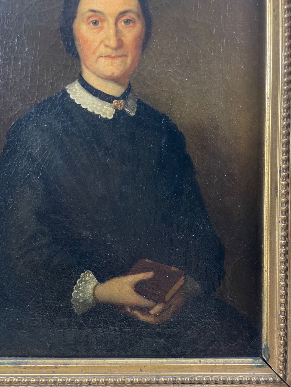 Gemälde: Antikes Portrait Gemälde von Elisabeth Sulzberger – Gebraucht aus Root von  4