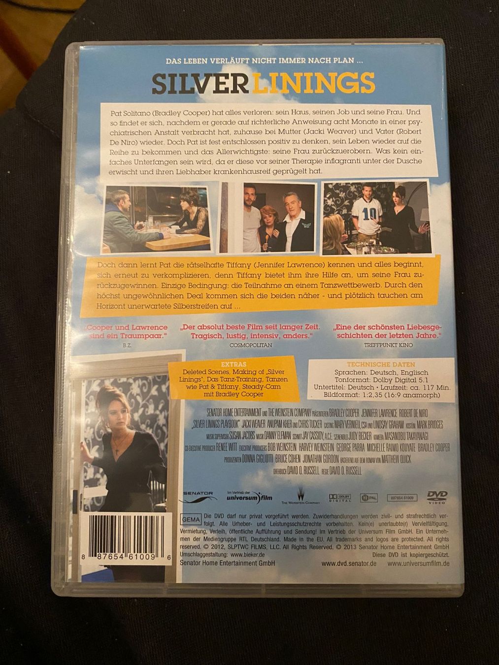 Tutti i DVDs: DVD "Silver Linings" – Usato da Bern venduto da jbern3012 1