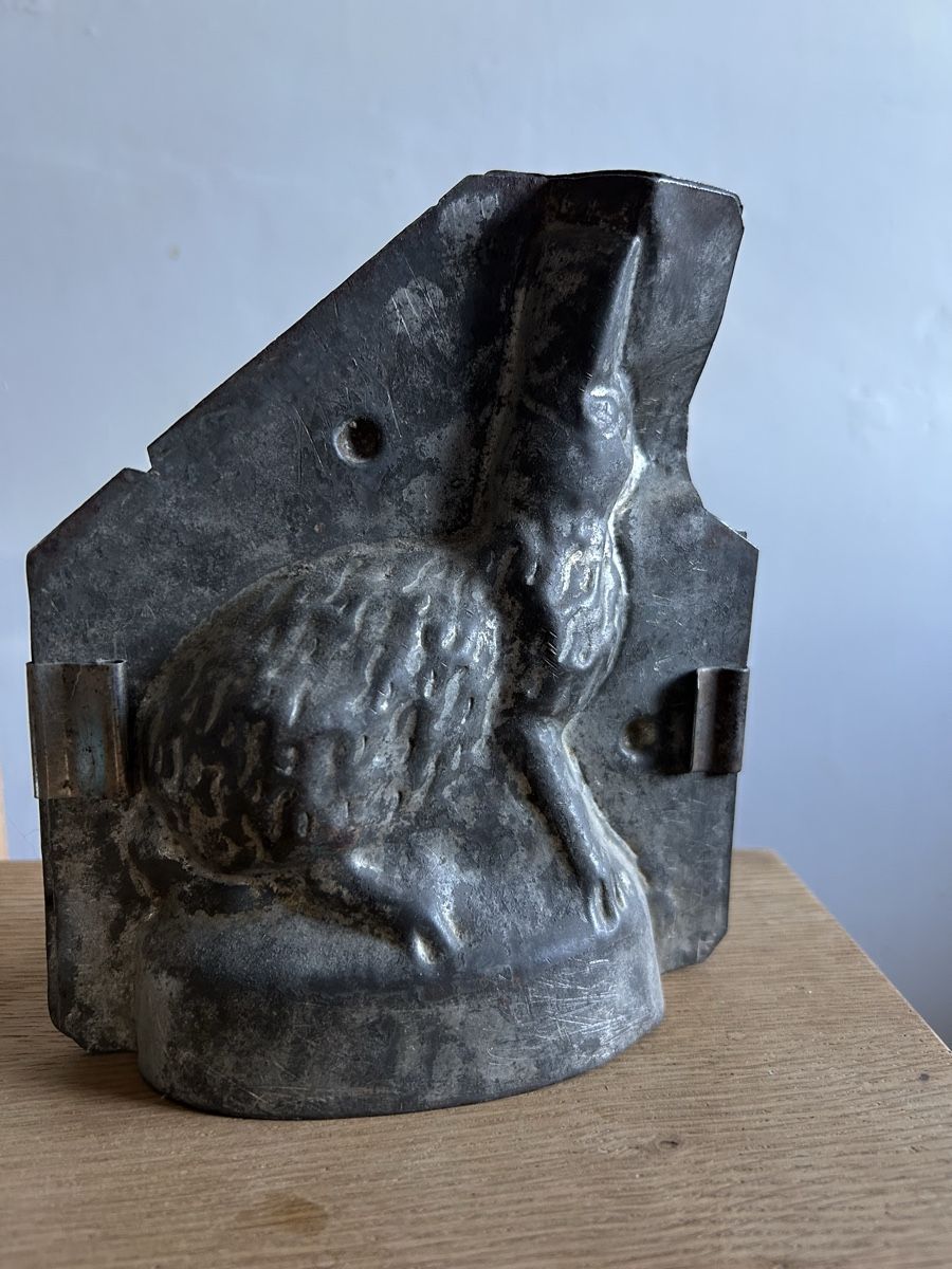 Teglie da forno: Alte Schokoladenform Hase – Usato da Niederwil SO venduto da Hummeln_im_Hintern 1