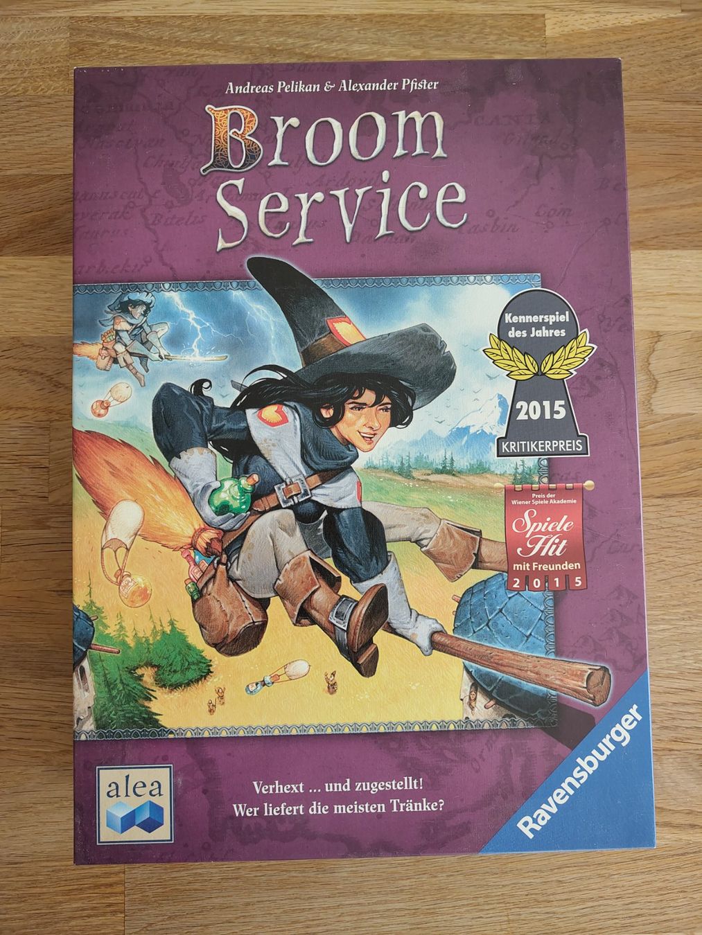 Giochi: Brettspiel Broom Service – Usato da Stans venduto da bergsicht42