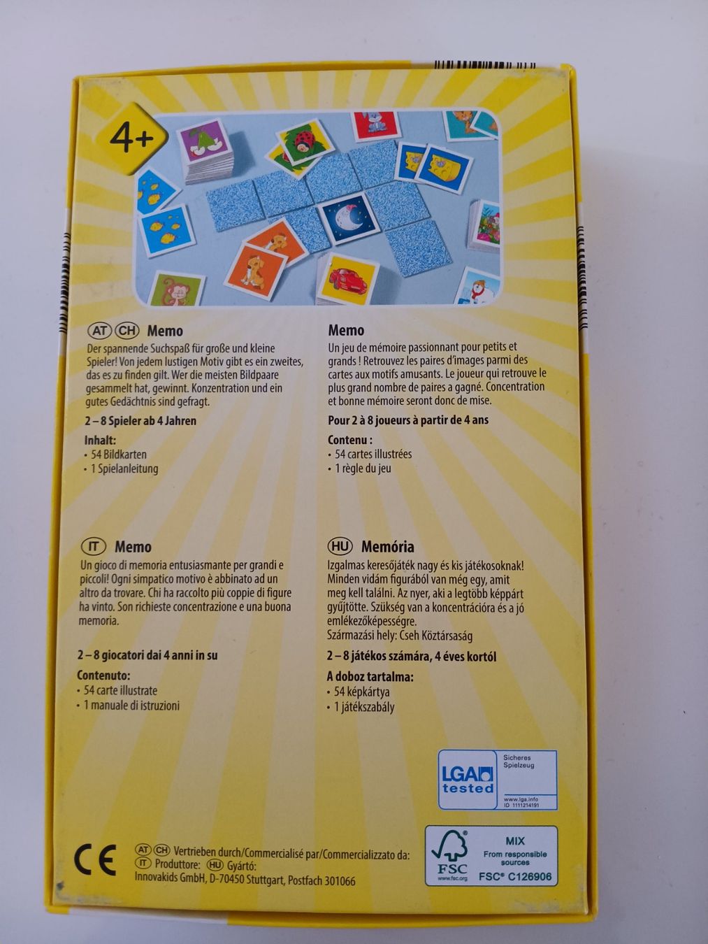 Giochi: 2 Memory Spiele Tierbaby + Tiere – Usato da Aarau venduto da Yeeaaah 3