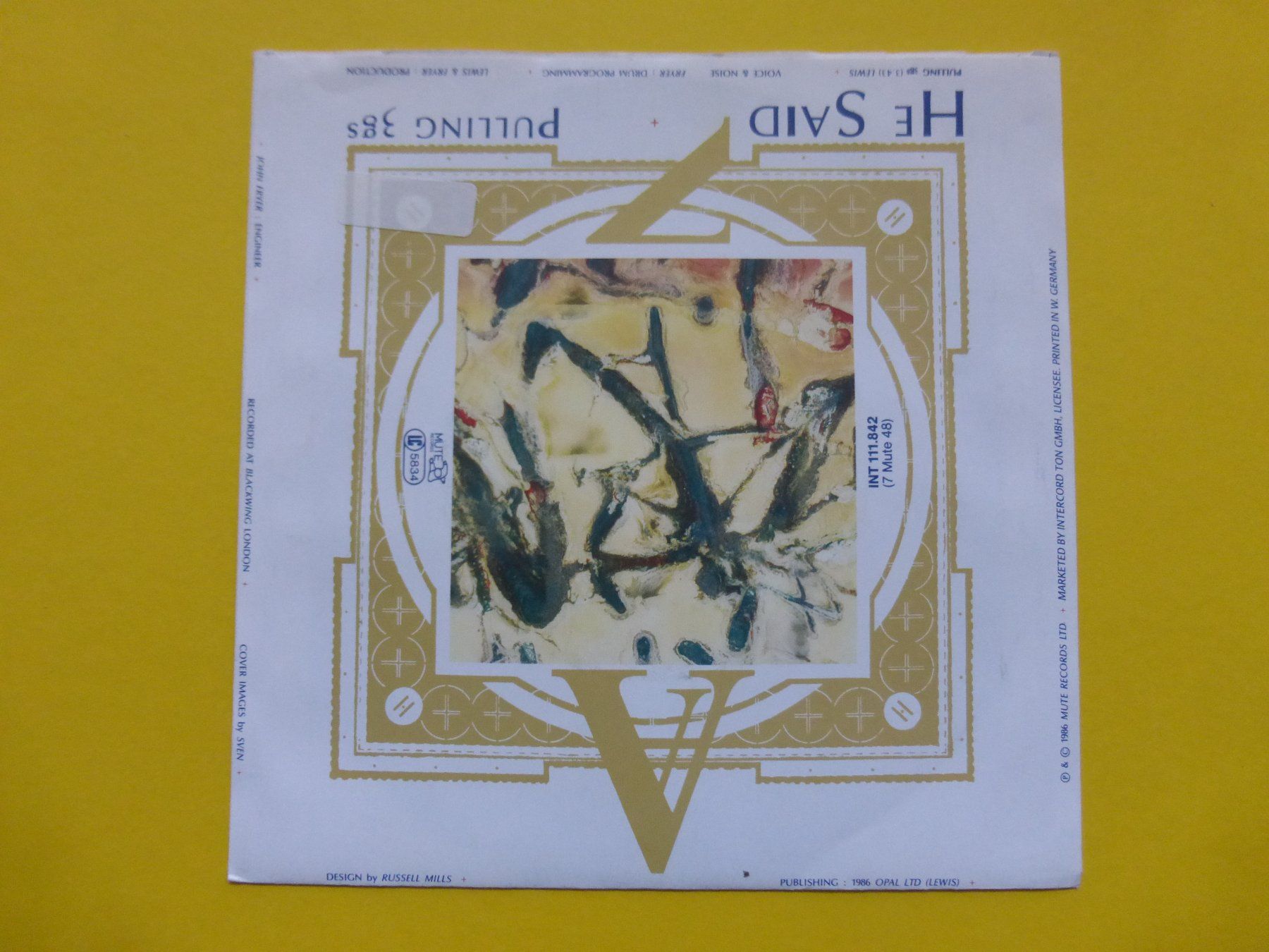 Dischi in vinile: He Said – Pale Feet / Pulling 3gs – Usato da Zürich venduto da Swiss57 1