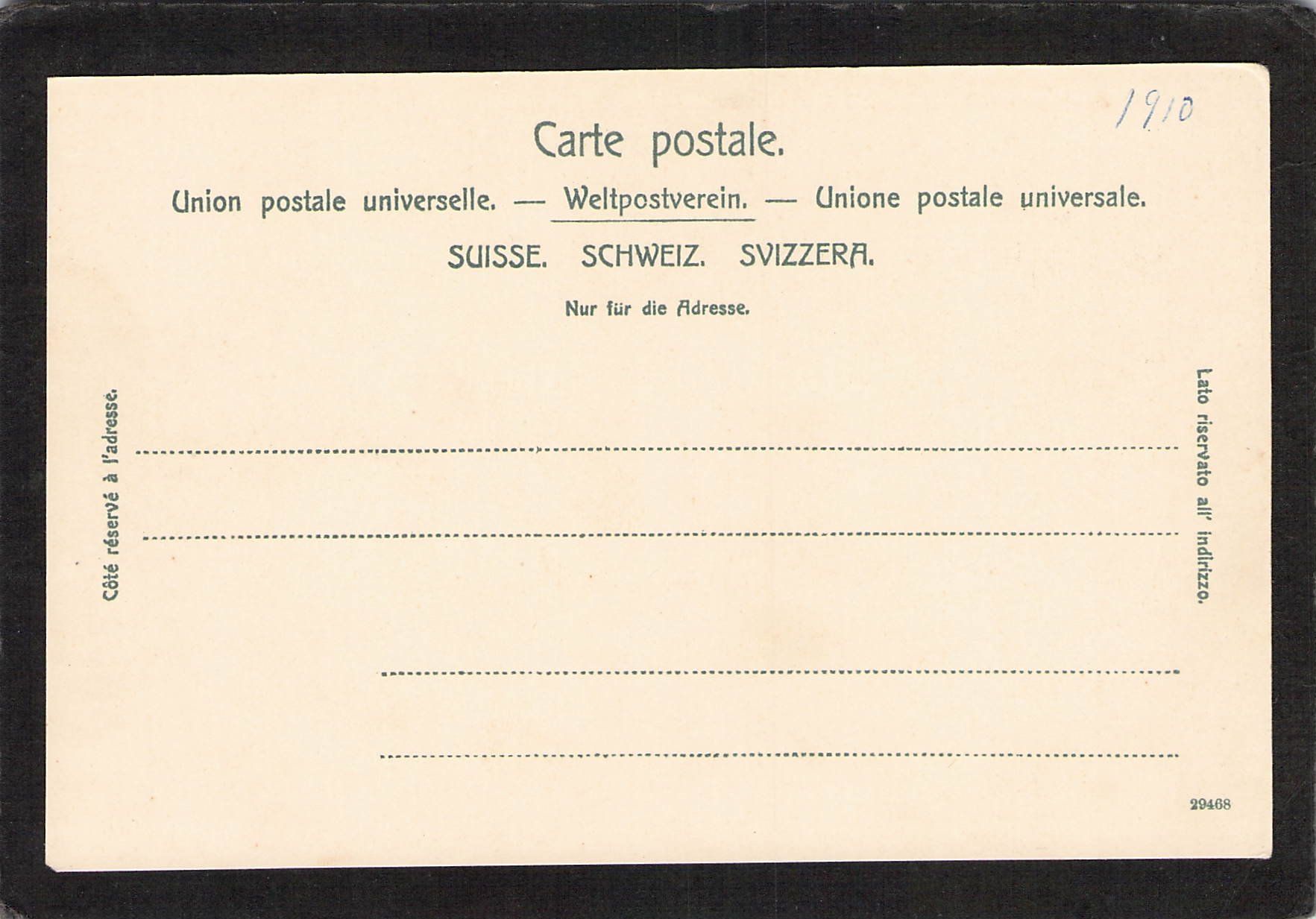 Cartoline postali: Gruss aus Gais AR , ca 1910 – Usato da Reichenburg venduto da Pipo-67 1