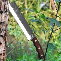 Outdoor Chooper Messer (Hackmesser) mit Lederscheide