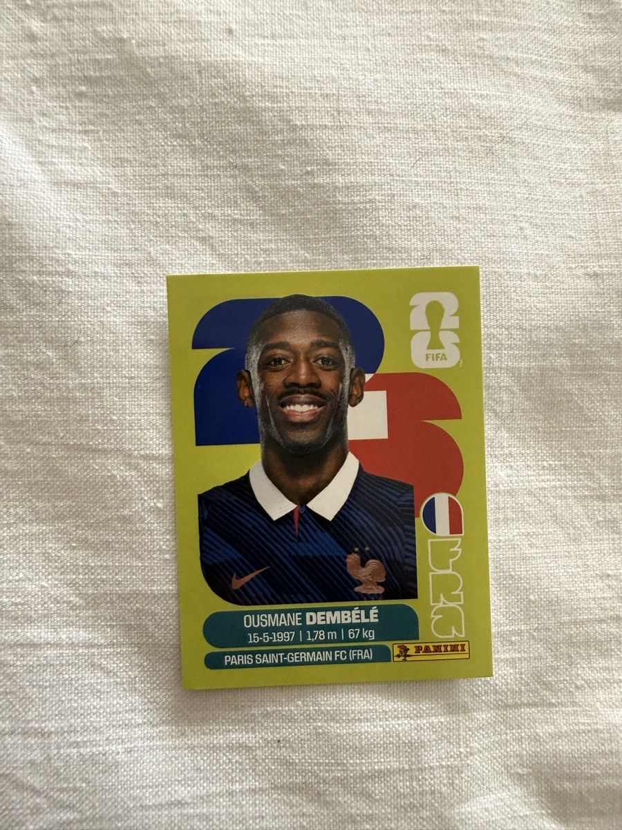 Panini Cartes à collectionner: Panini FRA15 , ousmane Dembele – Neuf avec emballage d'origine à Amriswil par ALETAL
