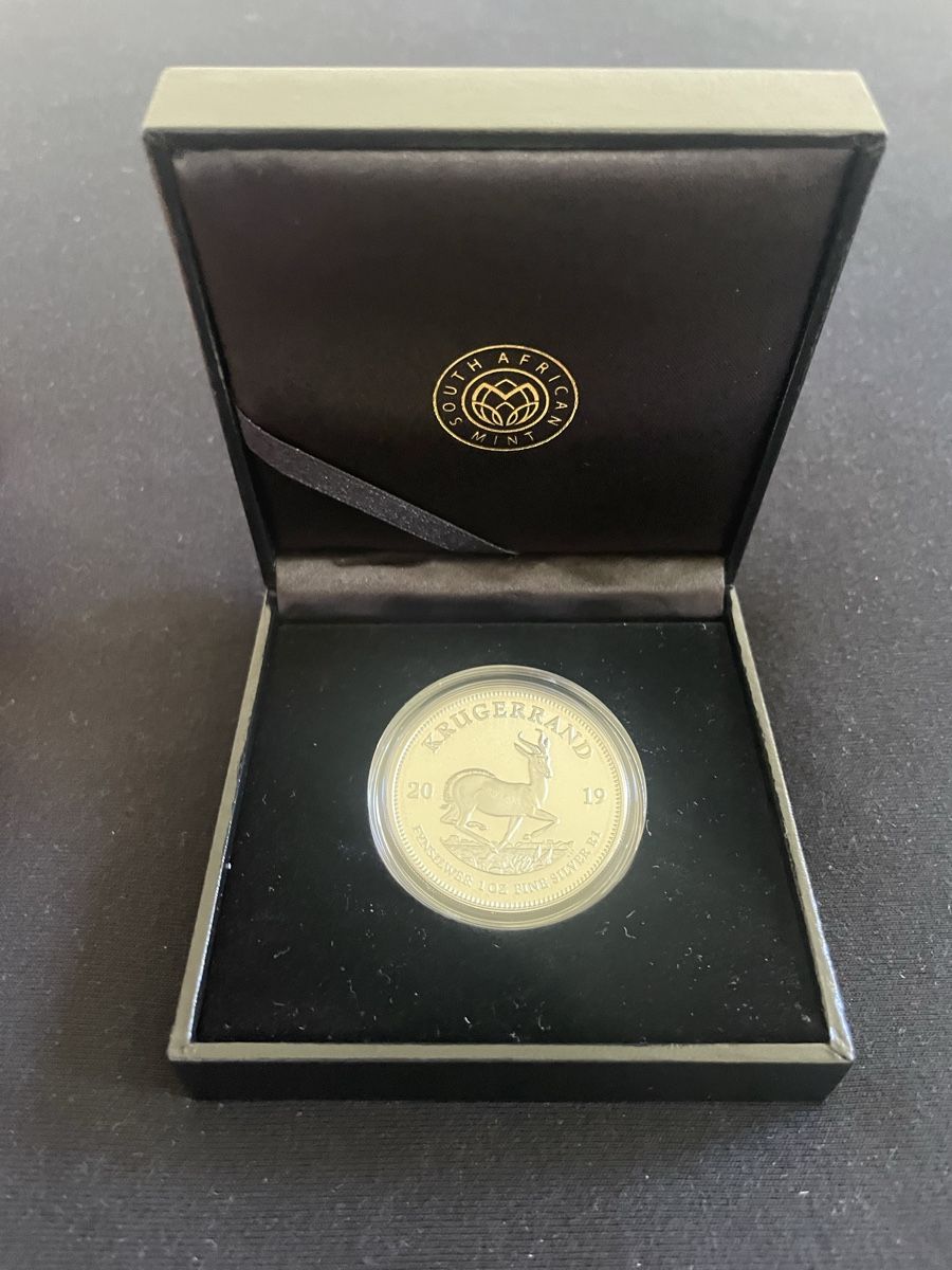 Toutes les monnaies: Krugerrand Silber 1oz 2019 Proof PP im Etui – Neuf avec emballage d'origine à Luzern par predator11