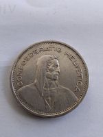 5 Franken Silbermünze Jg.1931 13☆ü Kopf
