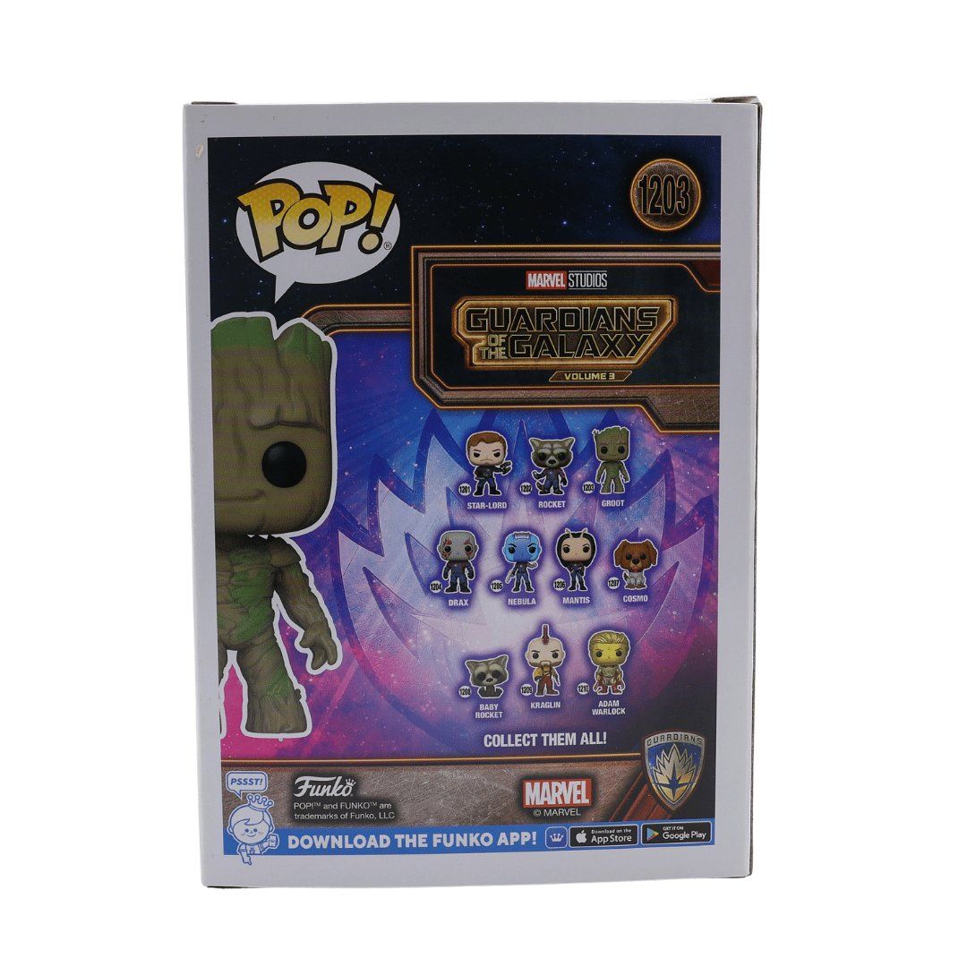 Funko Statuette: Groot #1203 Funko POP Marvel – Nuovo e nell'imballaggio originale da Paudex venduto da dindeboy 3