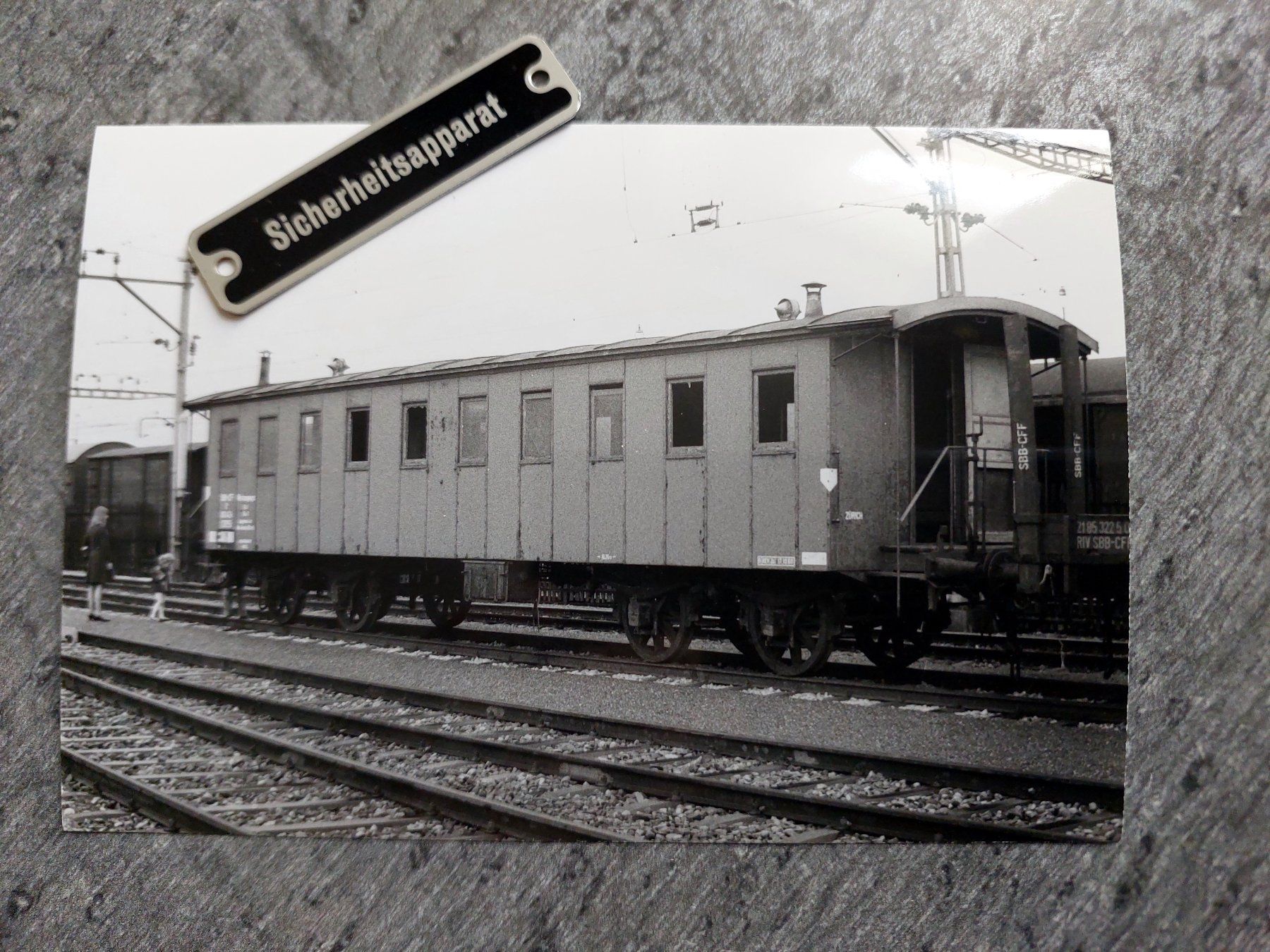Cartoline postali: SBB Dienstwagen X4 - Foto – Usato da Schönenwerd venduto da Steidi
