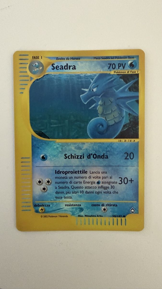 Pokémon Sammelbilder & Trading cards: Pokemon holo reverse seadra – Gebraucht aus Caslano von tuning21