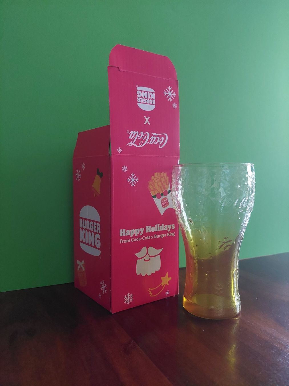 Coca-Cola Bicchieri: Burger King Cola Glas Gold – Nuovo e nell'imballaggio originale da Beckenried venduto da Havacola 6