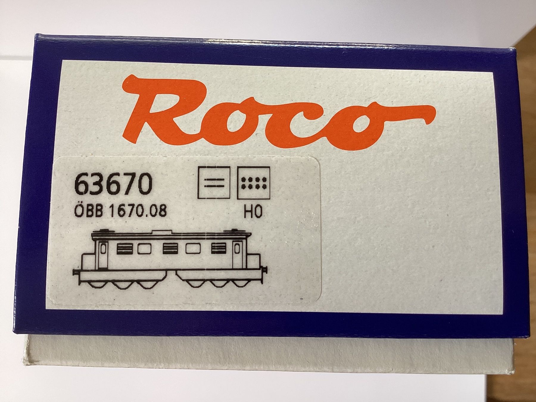 Roco Modellini di ferrovie: Roco 63670 ÖBB 1670.08 H0 1:87 – Usato da Effretikon venduto da simtek_de 5