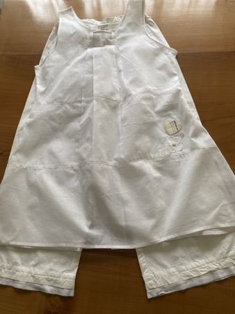 Kinder Festkleidchen Gr 10A, 138, feinste Baumwolle