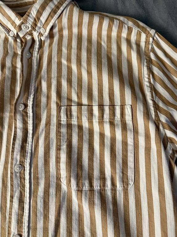 Camicie: Hemd beige-braun gestreift  – Usato da Wädenswil venduto da dom_pz5d 1