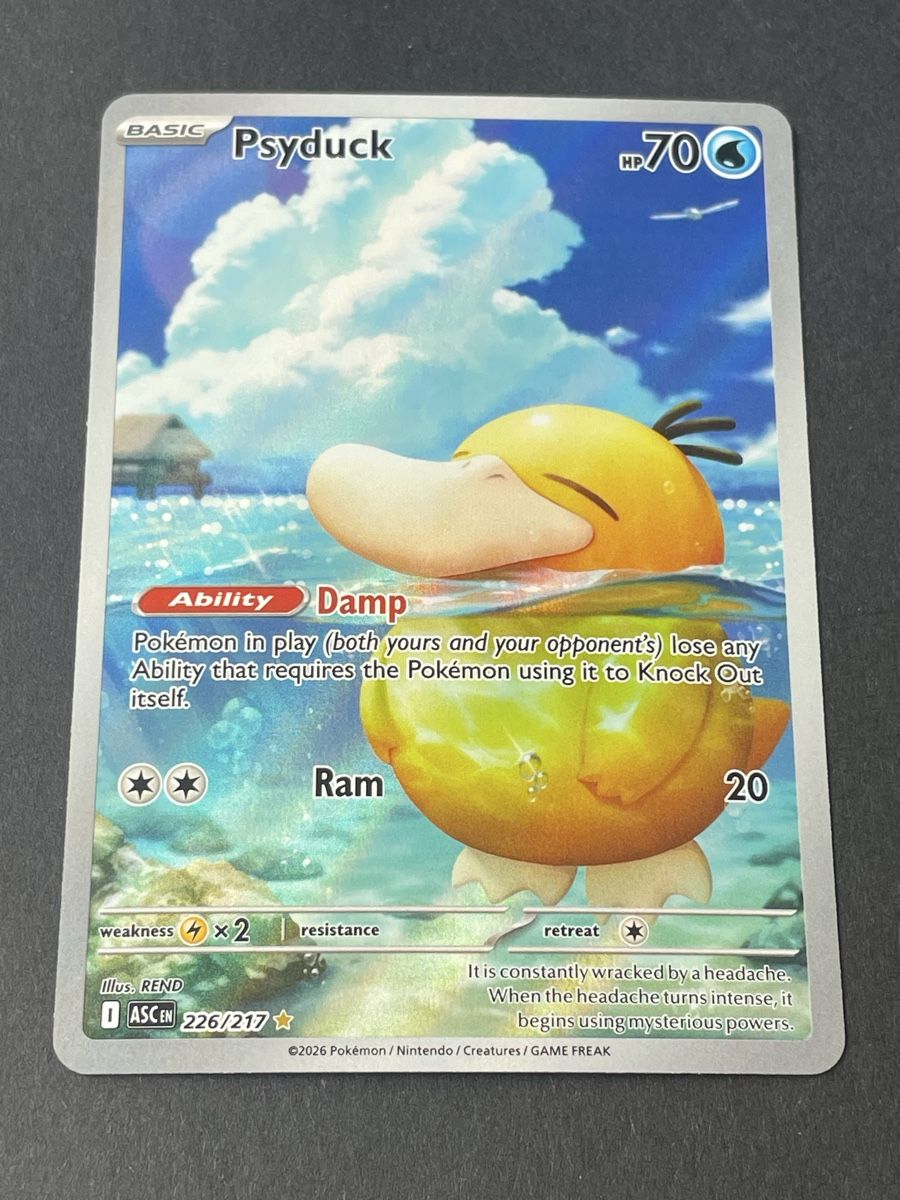 Pokémon Sammelbilder & Trading cards: Pokemon: Psyduck 226/217 / Ascended Heroes – Neu (gemäss Beschreibung) aus Siebnen von Rem_zi 1