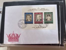 Briefmarkensammlung von Liechtenstein - Kein Versand