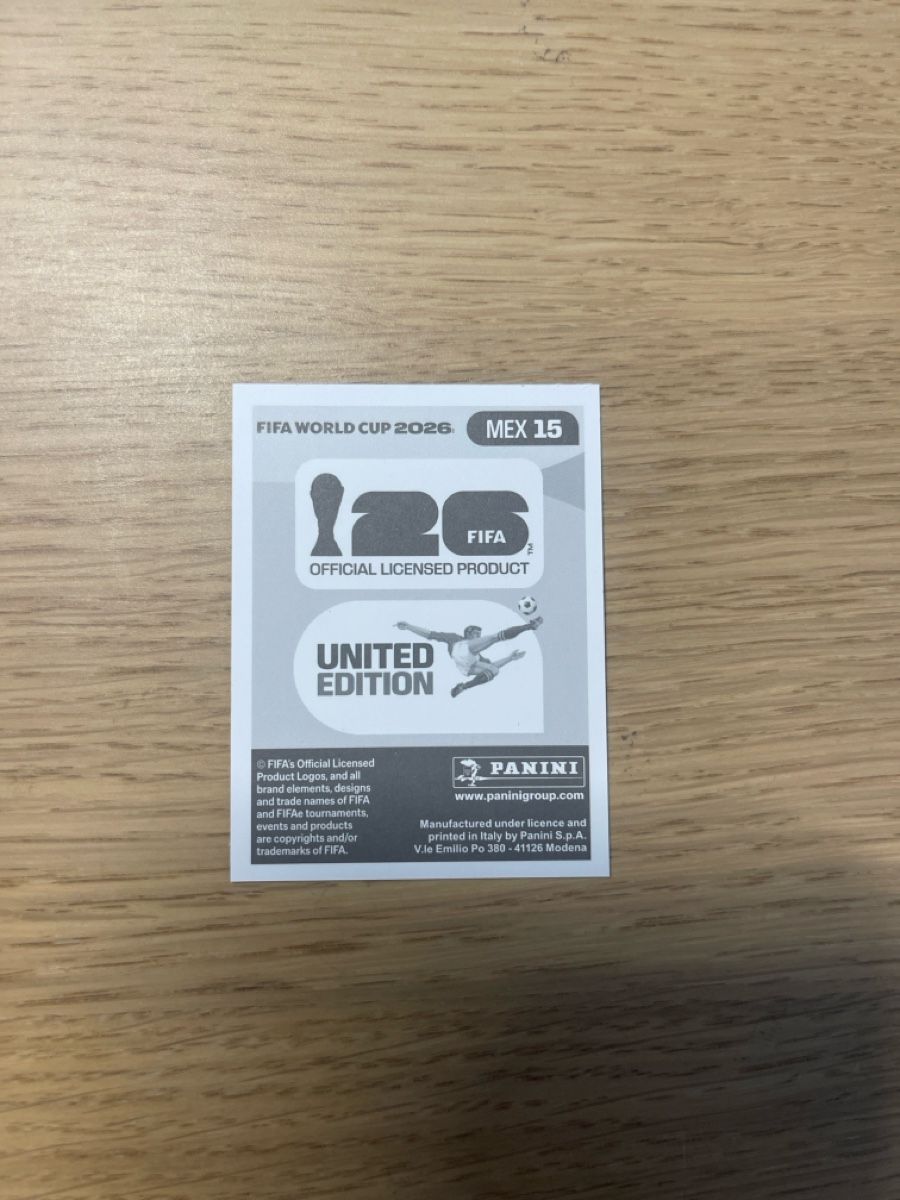 Sticker: Panini FIFA WC MEX 15 – Nuovo (secondo la descrizione) da Lausanne 26 venduto da mar_2ldv 1