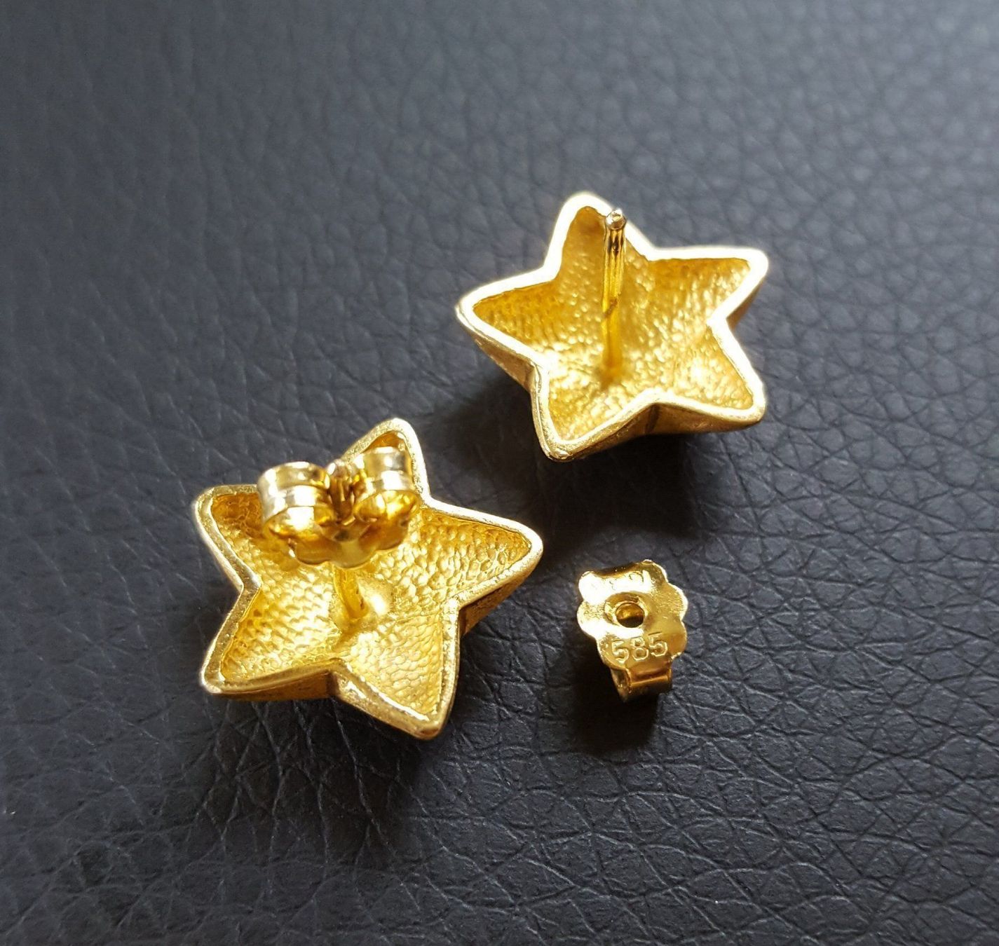 Orecchini pendenti & Orecchini a lobo: Massiv 585 Gold Ohrstecker – Usato da Wald ZH venduto da Dasilver 2