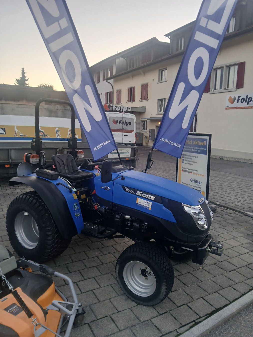 Solis Trattori: Solis 20 Vorführtraktor 100h – Usato da Roggwil BE venduto da Gruero 2