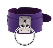 NEUES Armband unisex lila mit dem Ring der O - 222135