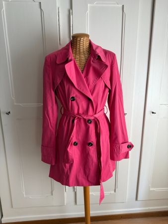 FLAME - Trenchcoat Mantel pink XL