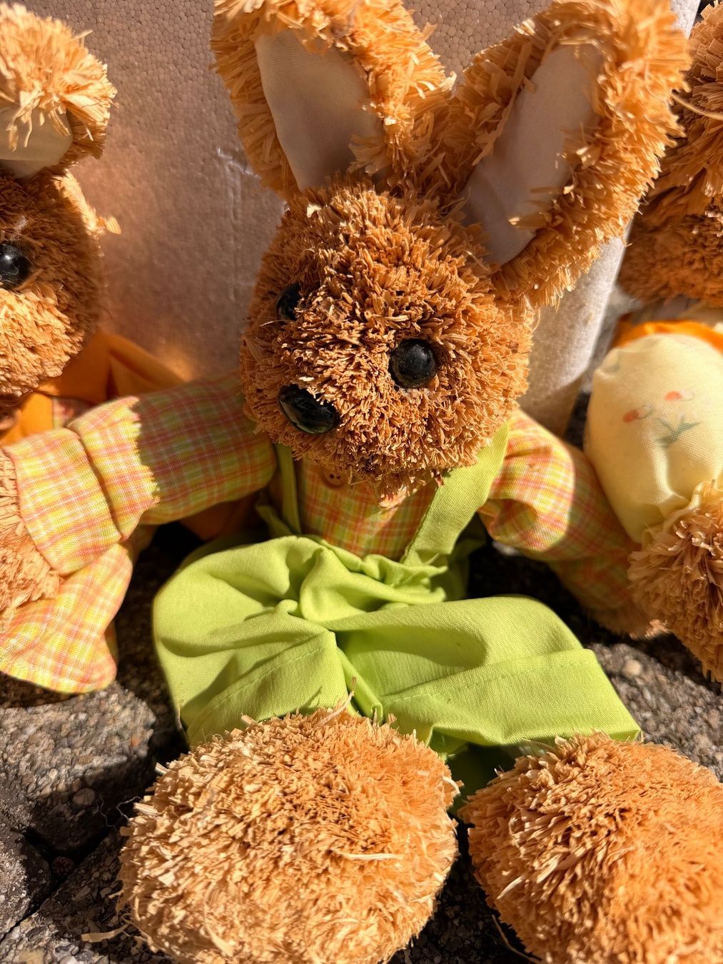 Puppen: Schöne Stroh-Hasis – Gebraucht aus Wallbach von storm64 2