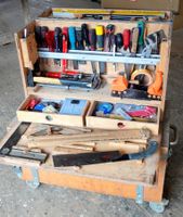 Top Schreiner Werkzeugkiste 2 Kisten Set voll eingerichtet