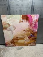 Grosses Abstraktes Leinwandbild, 125cm‘125cm
