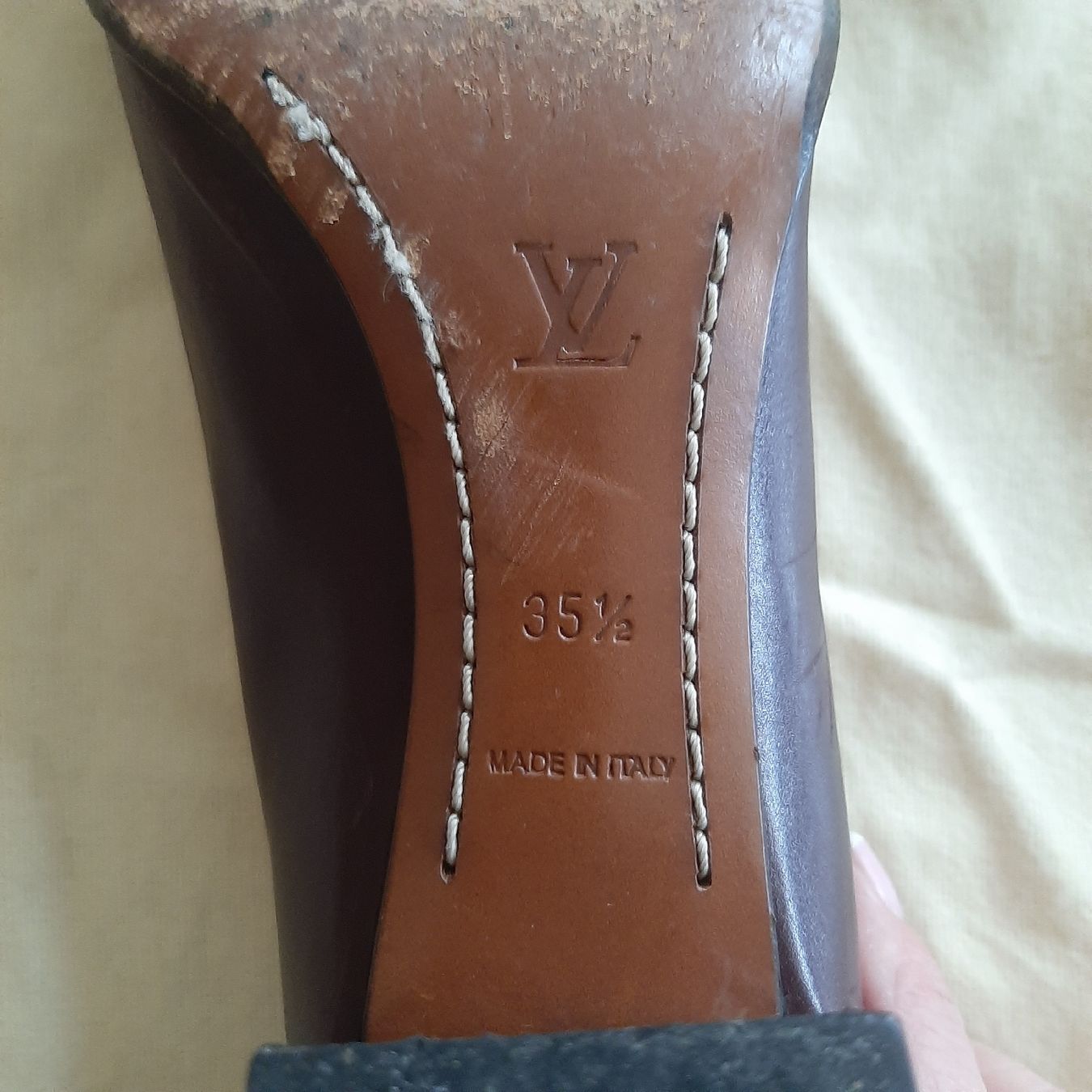 Louis Vuitton Scarpe da donna: Escarpins Louis Vuitton monogramme – Usato da Chêne-Bourg venduto da chsandra34 7