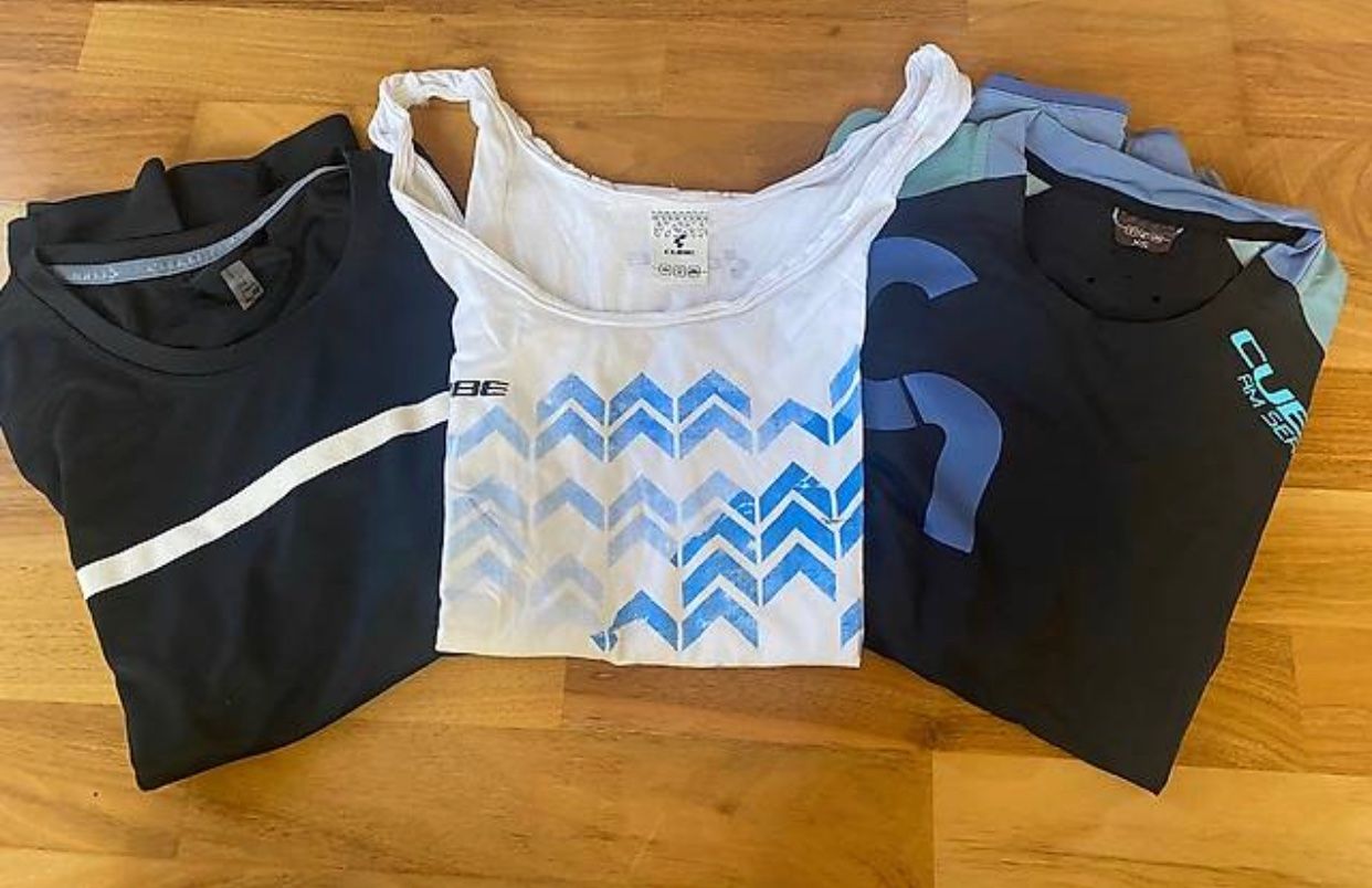 Lotti di vestiti: Cube Bikeshirts – Usato da Köniz venduto da sa12be