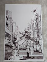 Shan Jiang Macross Anime pencil Print/Poster/Filmplakat