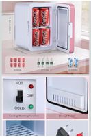 Astarama Mini Kühlschrank Pink Kühl- und Wärmefunktion neu